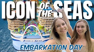 BOARDING THE LARGEST CRUISE SHIP IN THE WORLD | Icon of the Seas