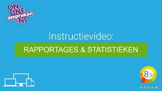 Instructievideo Rapportages En Statistieken