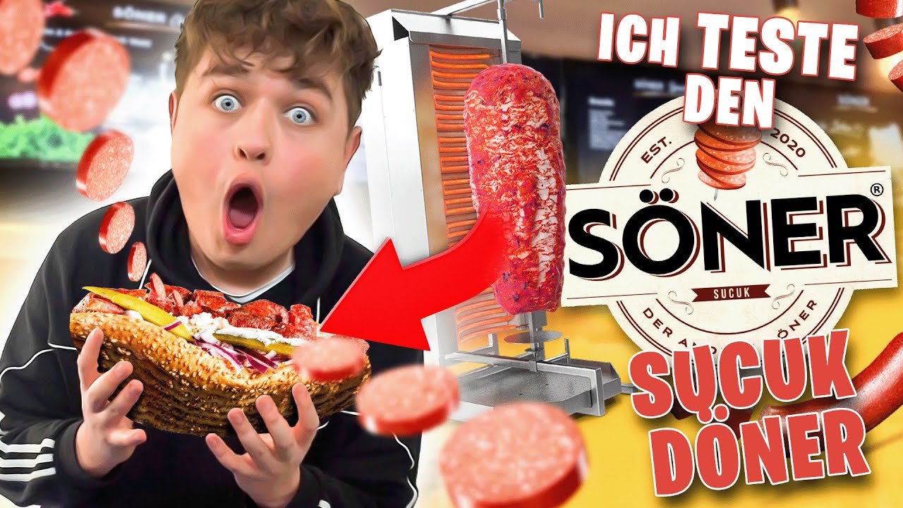 Smiley Testet Fast food neuheit SÖNER 🥙 (sucuk Döner)