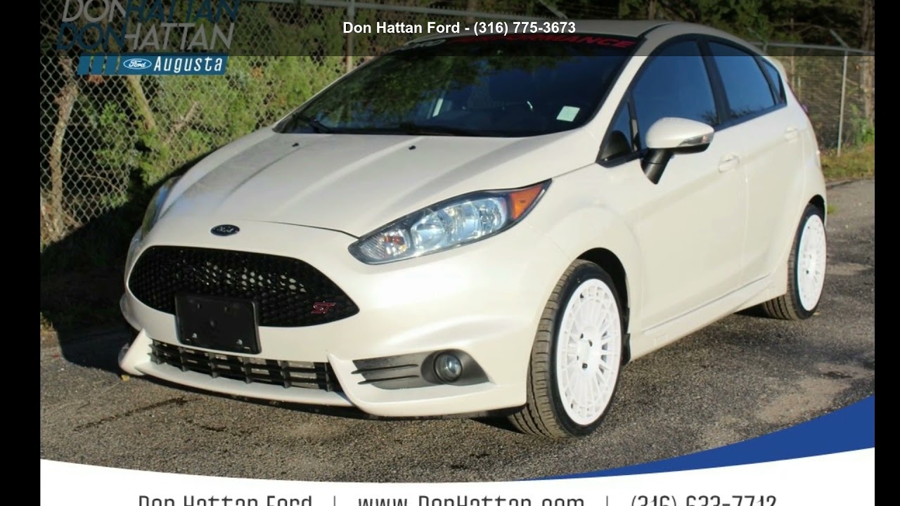 2019 Ford Fiesta ST Don Hattan Ford Augusta KS 67010 YouTube