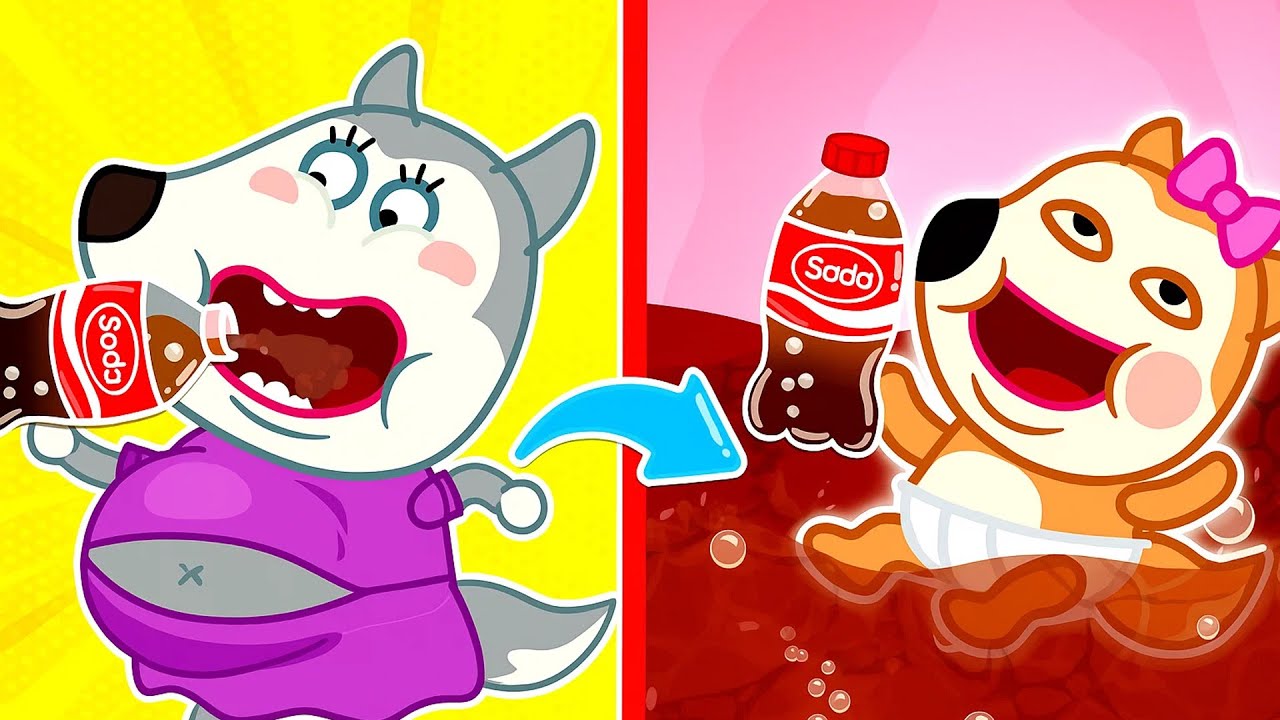 Don’t Overdo the Soda, Mom🥤Babies Need Health | Educational 2D Animation
