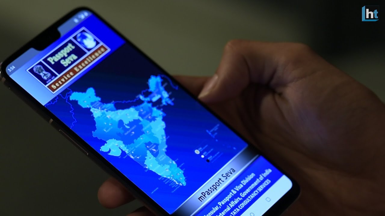 Here's how you can apply for a passport with the mPassport Seva app -  YouTube