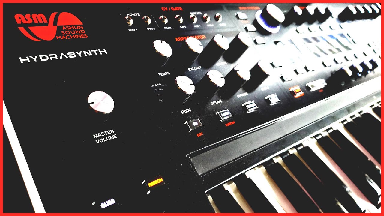 ASM Hydrasynth Demo - Poly Aftertouch 4 All [NO TALKING] - YouTube