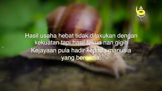 USAHA KENA KUAT SERTA TEKUN DAN GIGIH