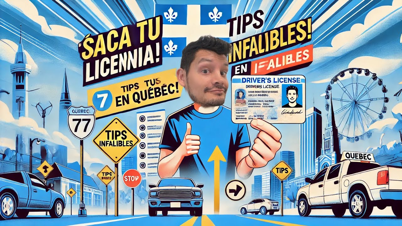 Como obtener Licencia DE  Conducción en Canadá 'QUEBEC' en Tiempo Récord: TIPS PARA NO FALLAR