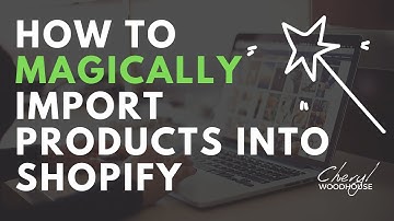 How to MASS IMPORT products to Shopify stores