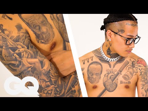 Vingo（BAD HOP）が体に刻んだタトゥーを紹介 | Tattoo Tour | GQ JAPAN