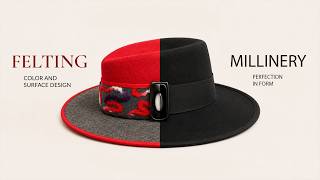 From Wool to Hat: Wet Felting Meets Classical Millinery