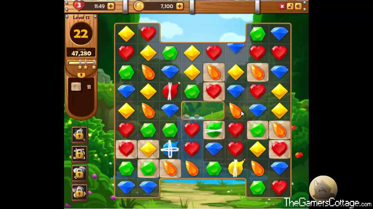 Jewel Pirates Level 12 YouTube
