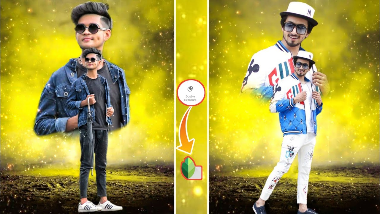 Snapseed Double Exposure Photo Editing | Snapseed Photo Editing | Snapseed Background Chenge