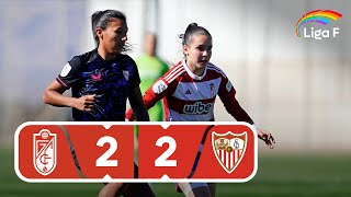 Resumen del Granada CF vs Sevilla FC | Jornada 18 | Liga F