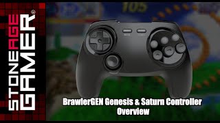 BrawlerGEN Genesis & Saturn Controller Overview