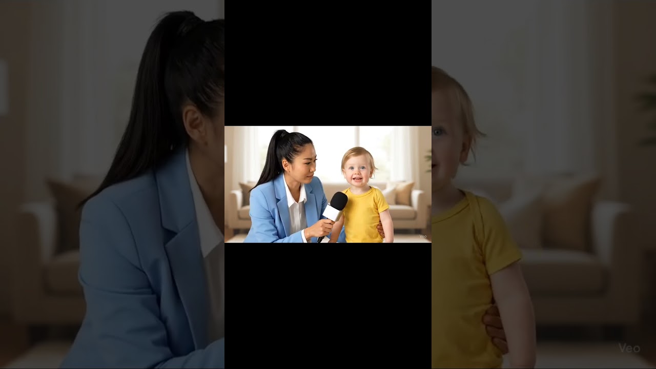 Babies Funny interview 😂😂😂 