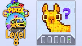 Pixel Bus Sort level 8 | all parts gameplay walkthrough solution News