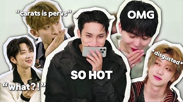 seventeen in wild tweet CHAOS