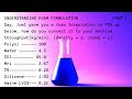 Understanding pu foam formulation part 1