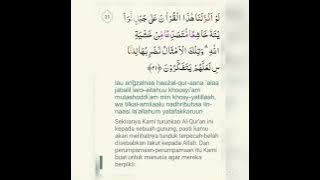 Al Hasyr Ayat 21- 24