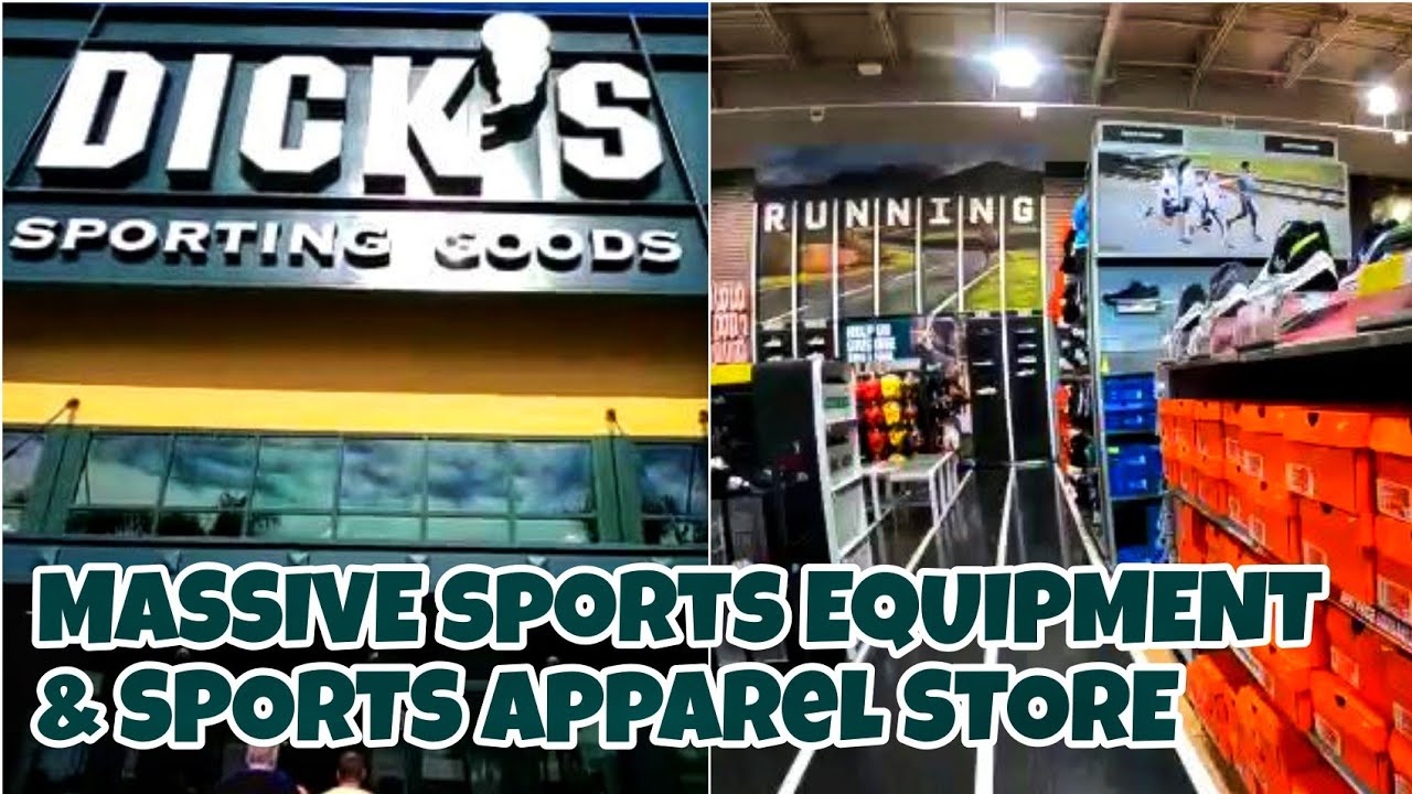 EXPLORE "DICK'S SPORTING GOODS" Massive Sports Equipment & Sports