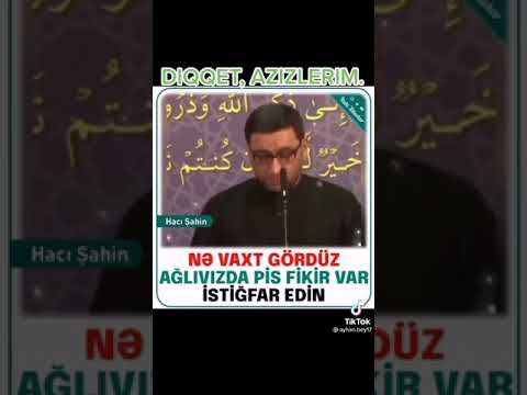 HACI ŞAHİN - WHATSAPP STATUS ÜÇÜN DİNİ STATUS - 2021