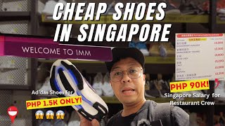 Singapore Vlog Cheap Branded Shoes / Murang bilihan ng sapatos sa Singapore