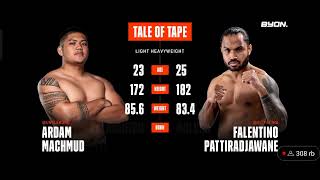 FULL FIGHT ARDAM UNCLE KONG VS PATTRA . BY BYON COMBAT.  WIN UNCLE KONG Balikpapan