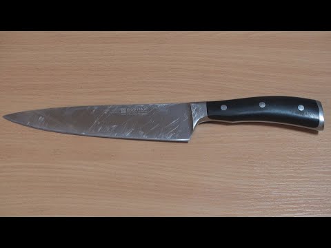 Немецкий шеф нож фирмы ВЮСТХОФ - отличный выбор на кухню.