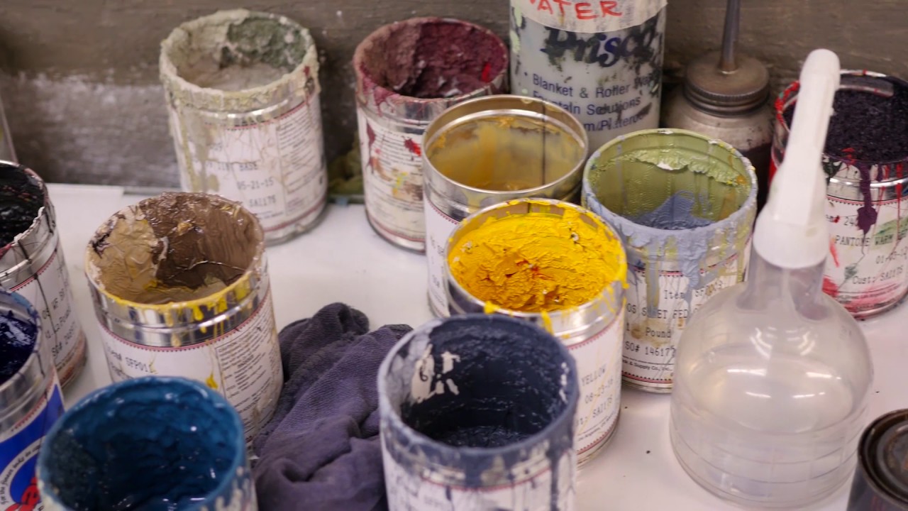 Offset Lithography Demonstration YouTube