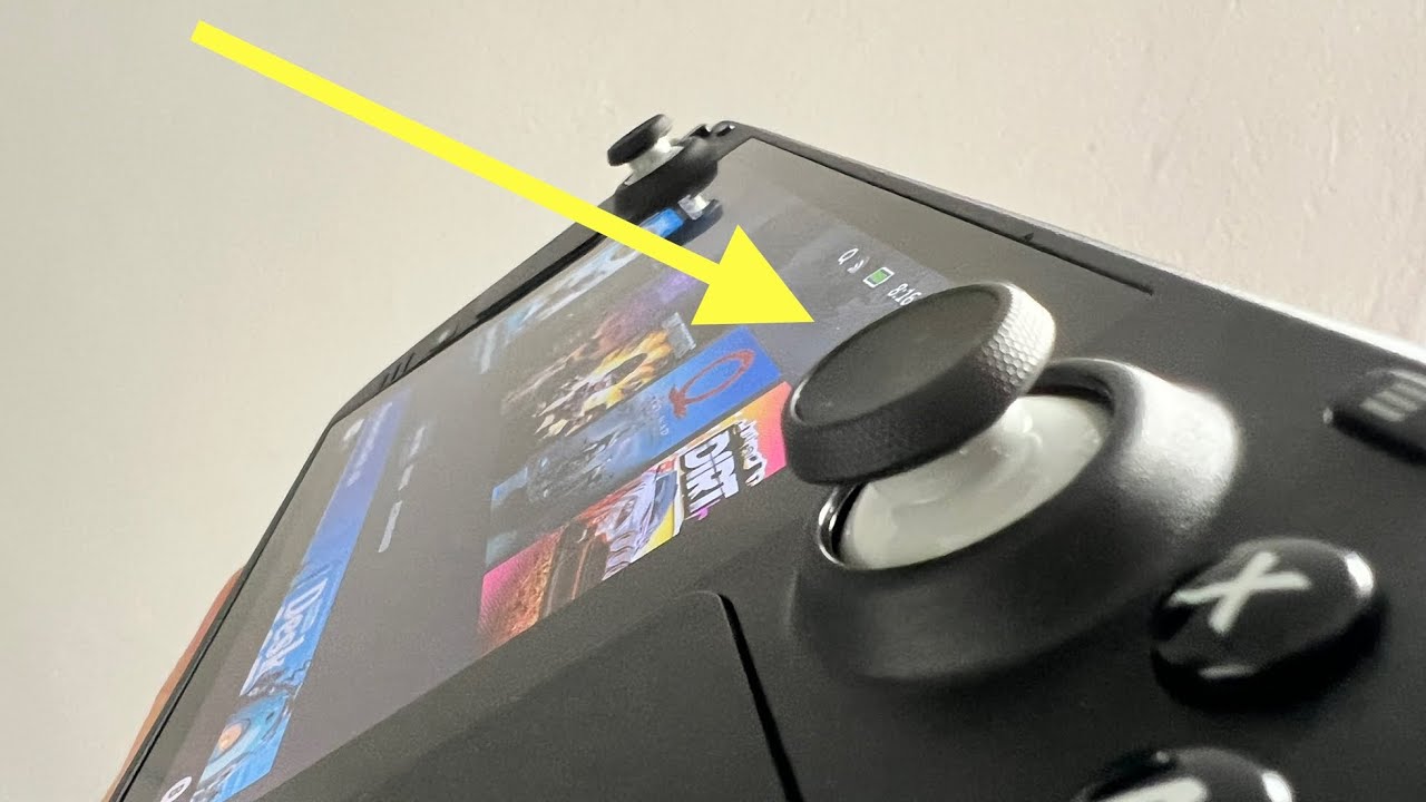 Джойстик Steam Deck оснащен датчиком трекпада — я только что это обнаружил.