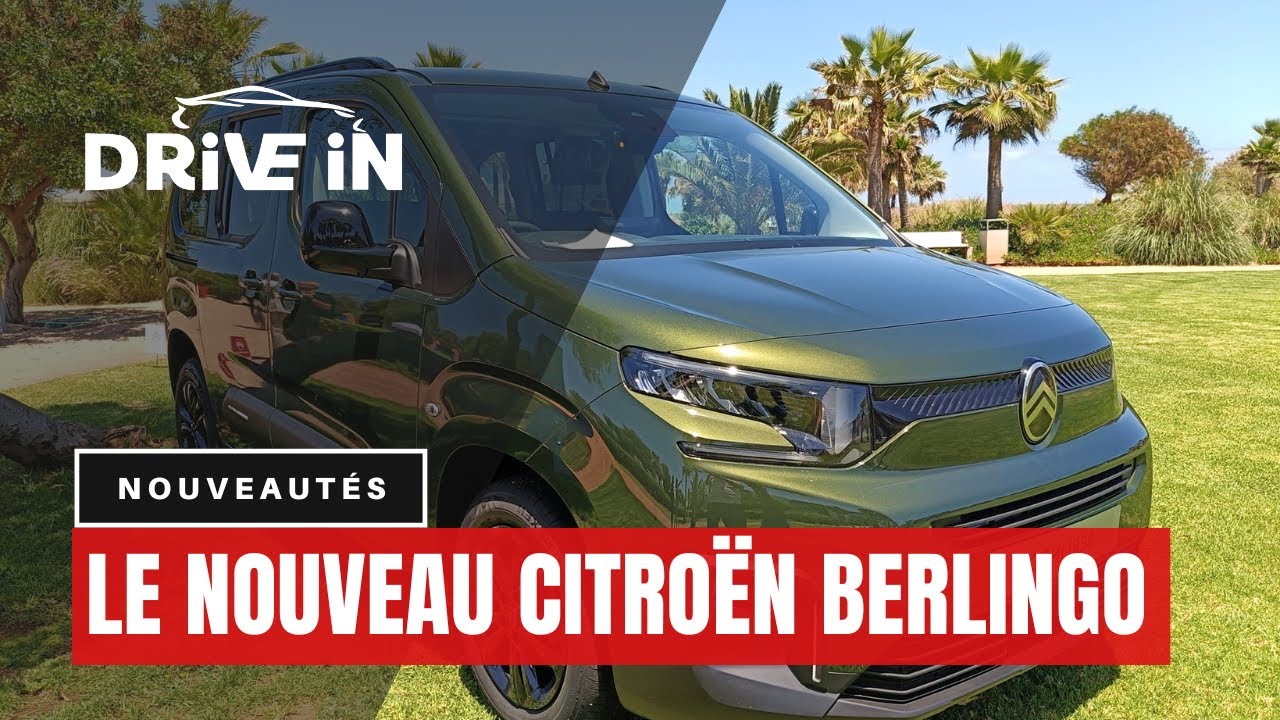 Citroën Maroc lance le nouveau Berlingo | DRIVE IN