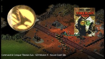 C&C: Tiberian Sun - GDI Mission 4: Secure Crash Site - Hard Difficulty - 4K