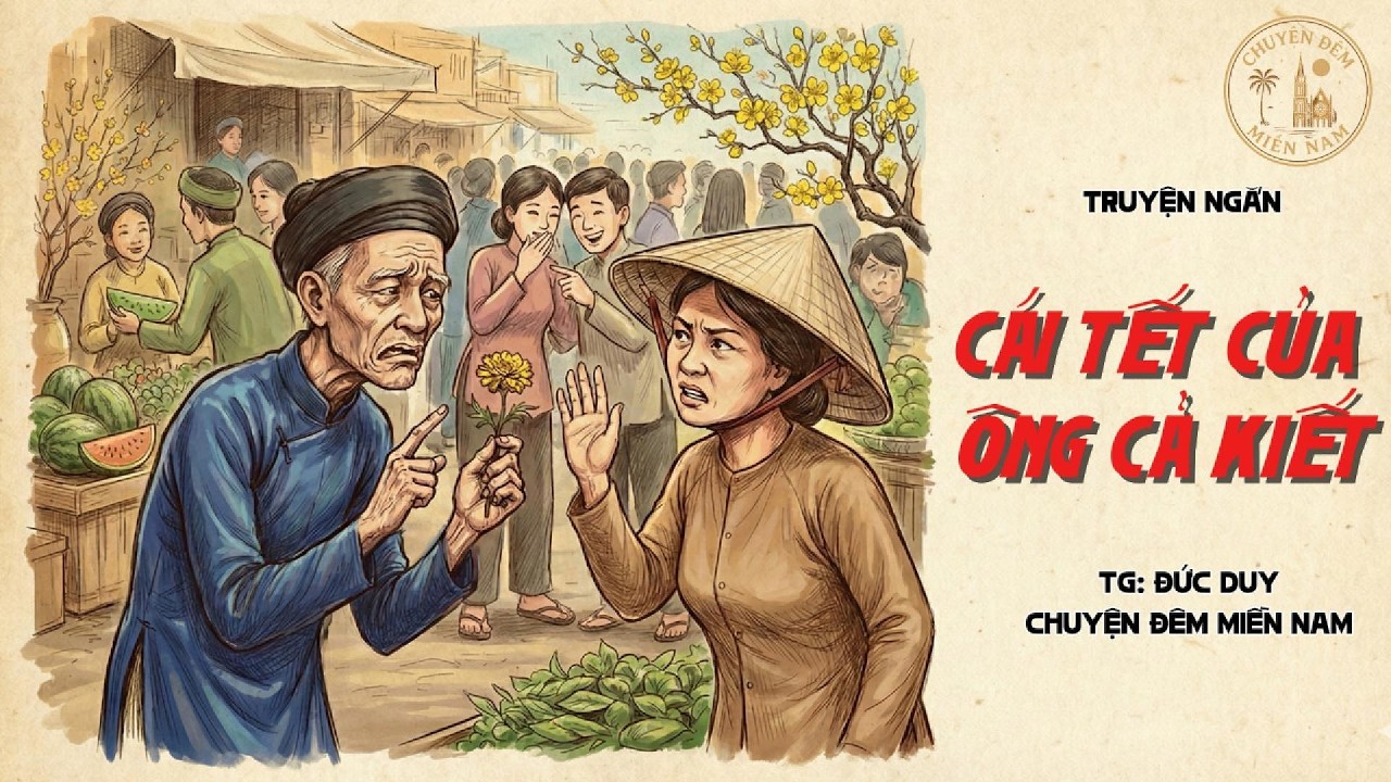 Chuyện đêm dễ ngủ | CÁI TẾT CỦA ÔNG CẢ KIẾT | Truyện tết xưa nghe ngủ ngon.