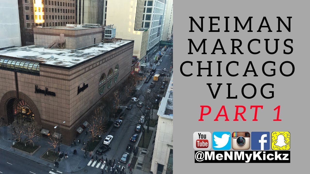 Neiman Marcus Chicago Vlog Part 1 I Designer Shoes I Exploring