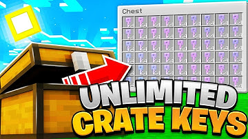 UNLIMITED CRATE KEYS on the best Minecraft 1.18.2 Skyblock Server...