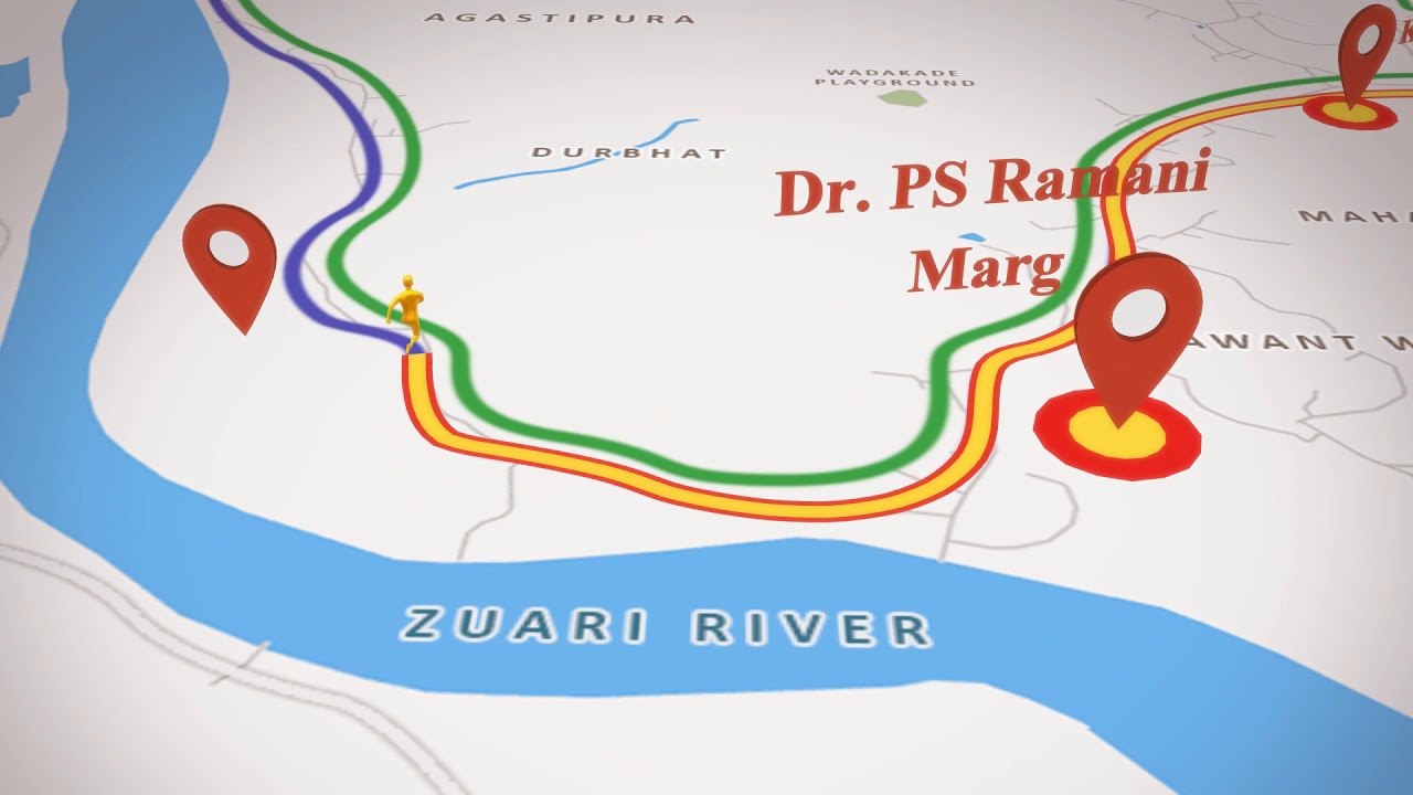 Dr Ramani Goa Marathon 2019: 21 kms route