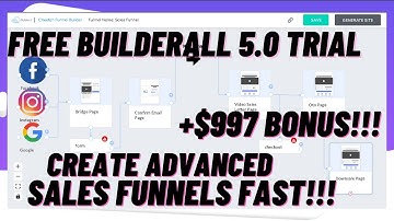 Visual Funnel Builder - Create Sales Funnels in Builderall (+ Free Builderall Trial & $997 Bonus)