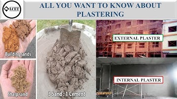 All you want to know about Plastering/LCET/#civilengineer lceted