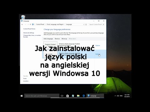 Wideo: Jak Zainstalować Angielski W Systemie Windows