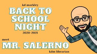 Back to School Night 2020-2021
