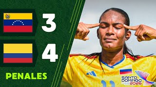 PENALTY KICK SHOOTOUT Venezuela vs Colombia (3-4) | Semifinal | 2026 Central American and Caribbe...