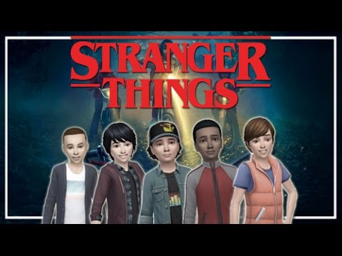 The Sims 4 Cas Stranger Things Youtube