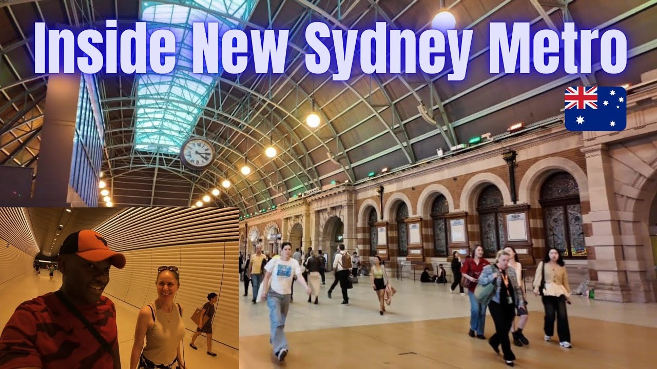WHAT IS THE NEW SYDNEY METRO REALLY LIKE? - YouTube
