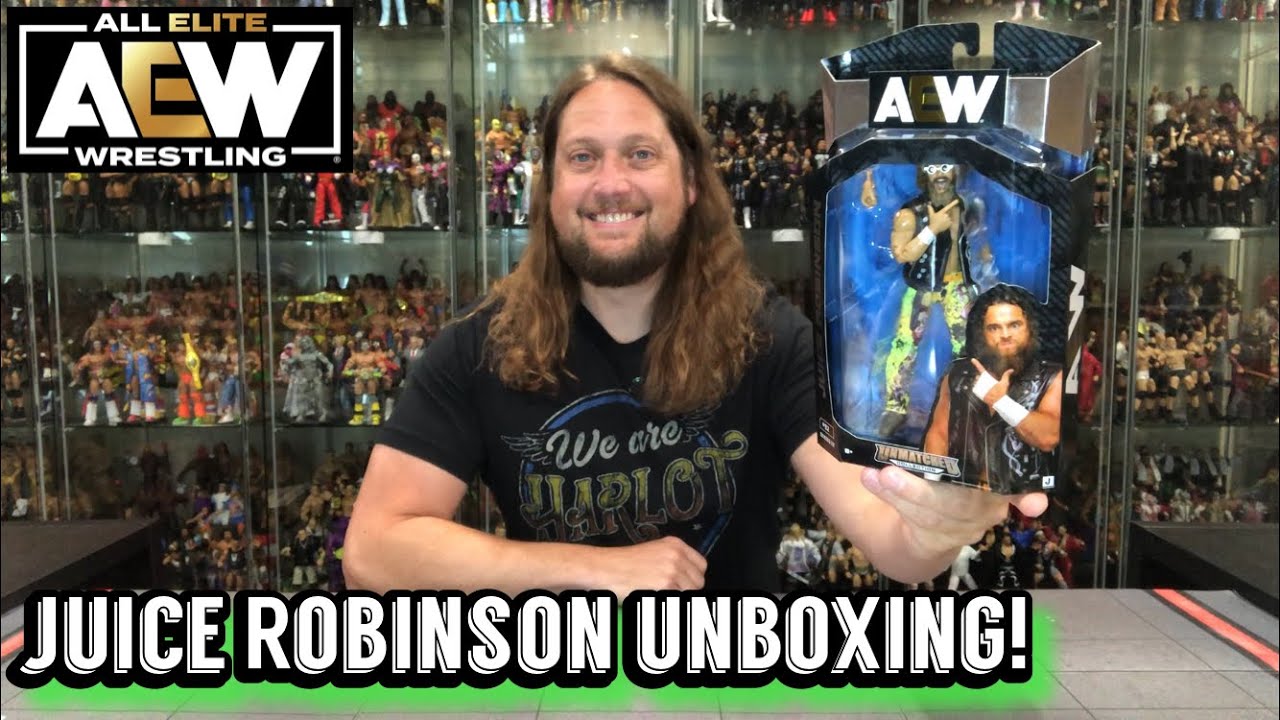Juice Robinson AEW Unmatched Series 12 Unboxing & Review! - YouTube