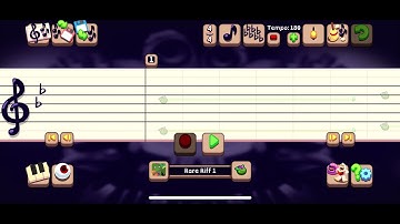 Rare Riff Individual Sounds - Percussion Plane (Fanmade Composer Island)