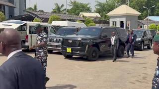 VP Shettima Joins Officials at Abuja Airport for 2026 Hajj Flag Off