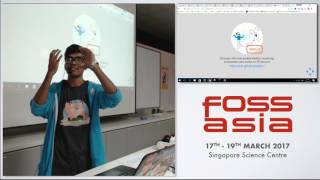 Creating your own Pokemon-world in Web based Virtual Reality - Santosh Viswanatham - FOSSASIA 2017