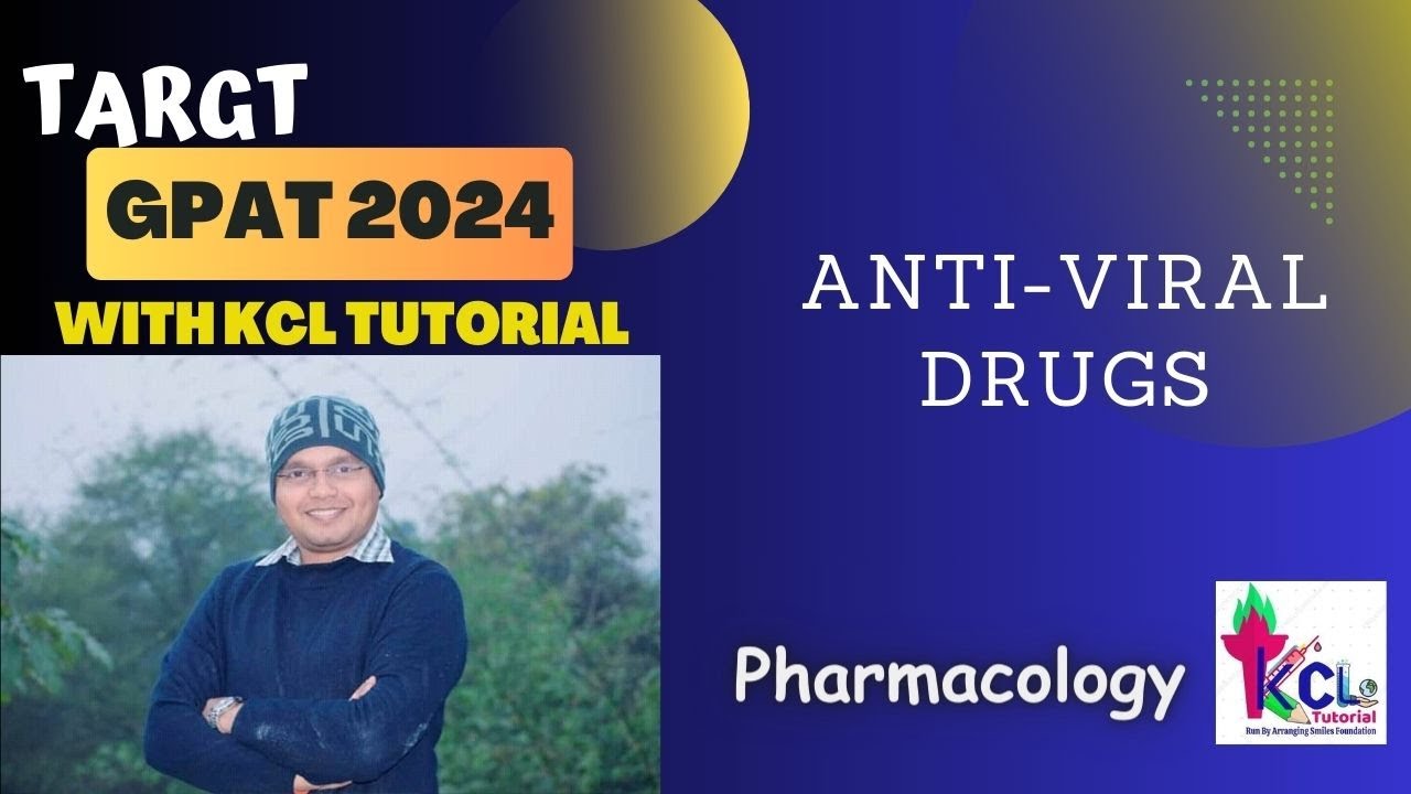 Anti Viral Drugs- Pharmacology Tricky Classification - Target GPAT with KCL Tutorial