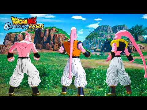 DRAGON BALL: Sparking! ZERO - New Super Buu (All Forms) Gameplay