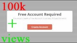 how to download torrent in kickass without creating free account 100% works