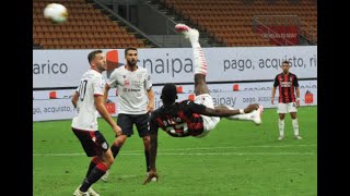 Gol in rovesciata di Leão vs Cagliari (Rafael Leao bicycle kick)🔥