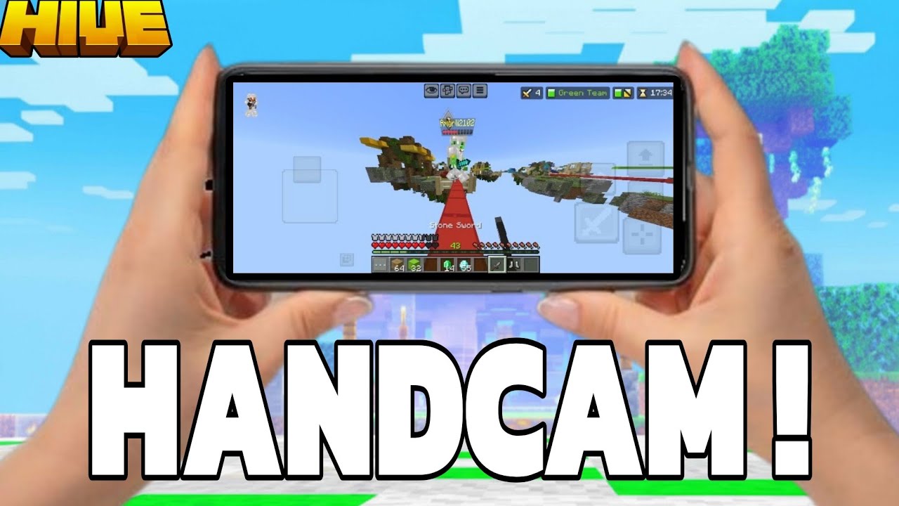 The BEST Hive BedWar HANDCAM!!! #popular #minecraft #handcam - YouTube